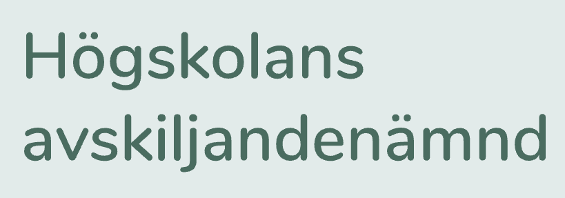 Högskolans avskiljandenämnd (HAN)