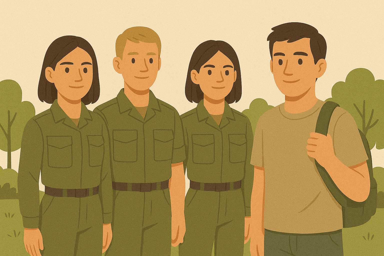 Mönstring och värnplikt