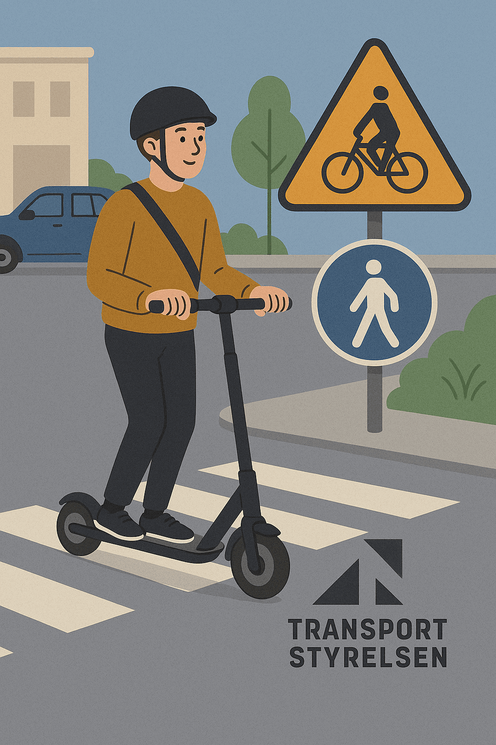 Elsparkcykel och trafiksäkerhet